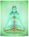 Postertje--Chakras-van-Peter-Weltevreden